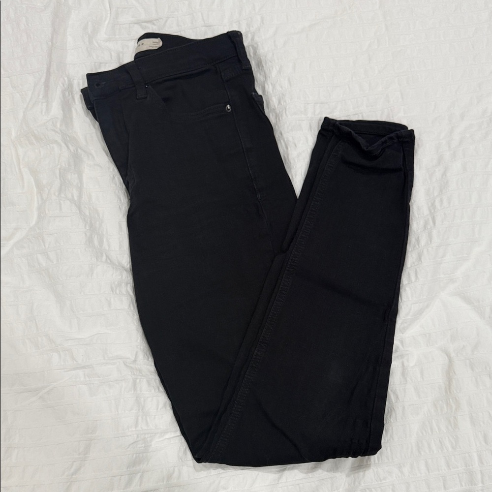 Topshop Black Denim Jeans